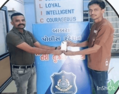 બાબરા: ગુમ થયેલા મોબાઇલને બાબરા પોલીસ સ્ટેશન વિસ્તાર ખાતેથી શોધી લેતી પોલીસ