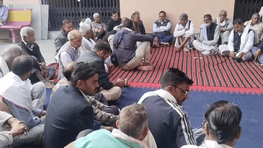 नांगल शेरपुर में होने वाले सांस्कृतिक कार्यक्रम को लेकर ग्रामीणों की भैरवी माता मंदिर पर हुई बैठक, केबिनेट मंत्री आएंगे