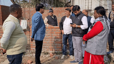 लखीसराय स्थित हलसी में जिप के कार्यों की DDC ने किया जांच..