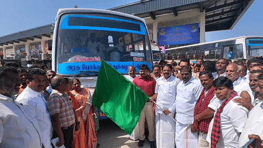 தருமபுரி: தருமபுரியில் 10 ஏக்கர் நிலப்பரப்பில்
ரூ.39.14 கோடியில் புதிய பேருந்து நிலையம் திறப்பு விழா