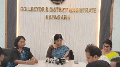 ନୟାଗଡ: ଜିଲ୍ଲାପାଳଙ୍କ କାର୍ଯ୍ୟାଳୟ ପରିସରରେ ନୟାଗଡରେ ଜନନଗଣନା–୨୦୨୭ ପାଇଁ ସମୀକ୍ଷା ବୈଠକ,ସାମ୍ୱାଦିକ ସମ୍ମିଳନୀ କଲେ ଜିଲ୍ଲାପାଳ