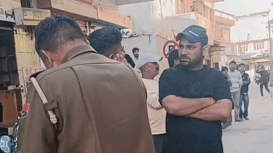 फतेहपुर: फतेहपुर शेखावाटी कस्बे में यातायात व्यवस्था सुधारने के लिए पुलिस ने चलाया अभियान, काटे चालान