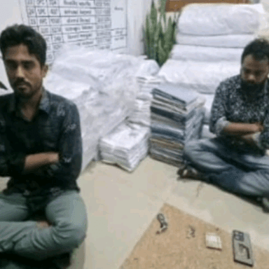 ગોંડલ સીટી પોલીસ સ્ટેશન વિસ્તારમાં બે શખ્સોને કાપડની ચોરી કરતા ઝડપી પાડતી ગોંડલ સીટી પોલીસ