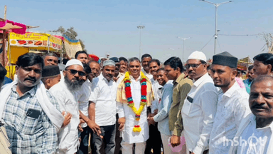 ಶಿಗ್ಗಾಂವ: ಹುಲಗೂರ ಗ್ರಾಮದಲ್ಲಿ ಹಜರತ್ ಷಾ ಖಾದ್ರಿ ಉರುಸು ಹಿನ್ನೆಲೆ ಝಂಡಾ ಹಾಗೂ ಸಂದಲ್ ಕಾರ್ಯಕ್ರಮದಲ್ಲಿ ಶಾಸಕ ಯಾಸೀರ್ ಖಾನ್ ಪಠಾಣ್ ಭಾಗಿ