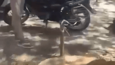 ಶ್ರೀರಂಗಪಟ್ಟಣ: ಪಟ್ಟಣದ ಗಂಜಾಂ ರಸ್ತೆ ಬಳಿ ರೋಡ್ ಹಂಪ್ ಇಲ್ಲದೆ ಅಪಘಾತಗಳ ತಾಣವಾದ ಸರ್ವೀಸ್ ರಸ್ತೆ