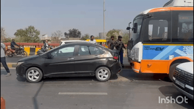 મણિનગર: BRTS નો મોટ છબરડો,અકસ્માત બાદ થયો ખુલાસો
