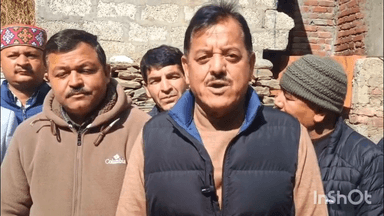 कुल्लू: पाहनाला की ऊँची पहाड़ी दरकने से गांवों को खतरा, भूगर्भ वैज्ञानिकों की टीम करेगी जांच: सुंदर सिंह ठाकुर