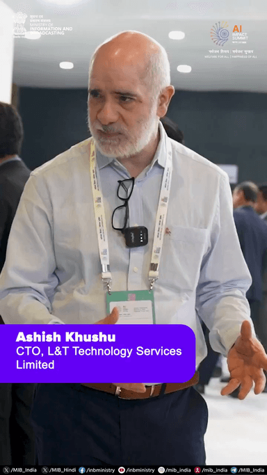 Listen to CTO of L&T Technology Services, Ashish Khushu, as he underlines emerging & evolving role of #AI in the world.