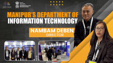 The government of #Manipur participates in the biggest AI summit in the Global South.