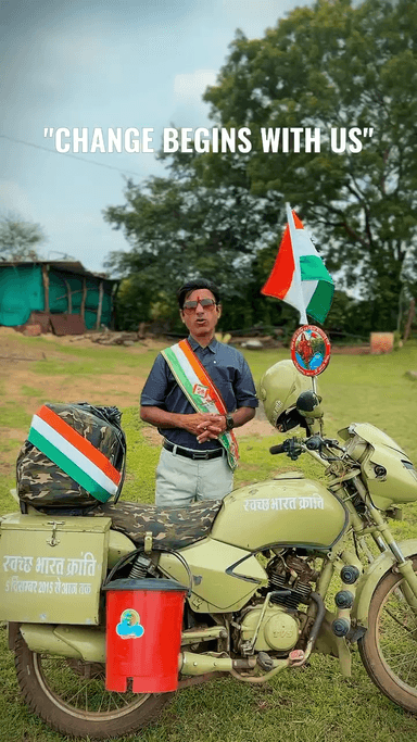 प्रकृति हर जगह खूबसूरत है, बस हमें अपने घर को भी पर्यटन स्थलों जैसी इज़्ज़त देना सीखना होगा! 🇮🇳
#cleanindiamission #socialmessage #citizenship