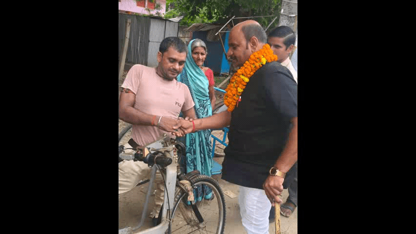 एकंगरसराय: @#एकंगरसराय प्रखंड कार्यालय के सभागार कक्ष में विकलांग जनो के राष्ट्रीय कार्यकारिणी अध्यक्ष श्री हरदेव प्रसाद काभाव स्वा