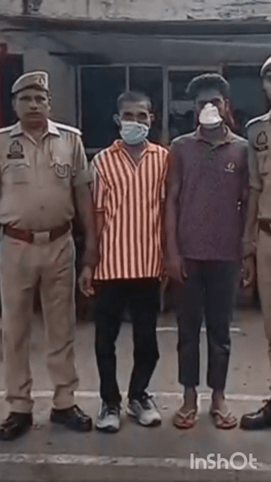 गाज़ियाबाद: भोजपुर थाना क्षेत्र में नाबालिग के साथ दुष्कर्म के मामले में पुलिस ने दो लोगों को किया गिरफ्तार
