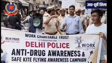 विवेक विहार: सीलमपुर में नशा मुक्ति और चाइनीज मांझे के खिलाफ जागरूकता मार्च, लोगों से सुरक्षित समाज बनाने की अपील