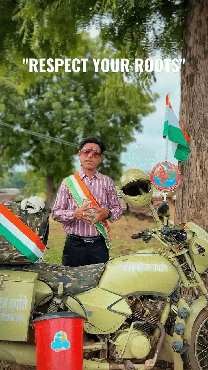 ताज और तख्त तो वक़्त के साथ बदल जाते हैं, लेकिन जो इंसान अपनी मिट्टी से जुड़ गया वो हमेशा के लिए अमर हो जाता है! 🇮🇳
#cleanindiamission #socialmessage