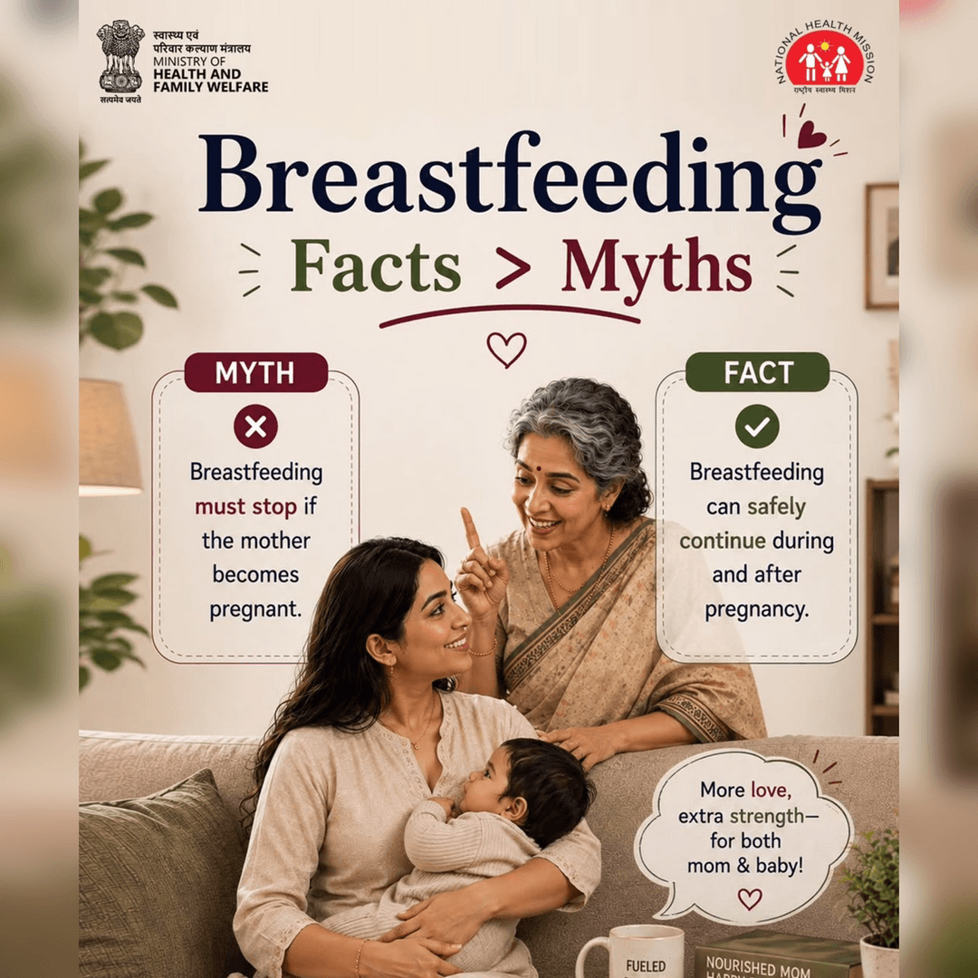 Knowledge over misconceptions. Facts over myths. This World Breastfeeding Week, let’s raise awareness and promote informed choices for every mother and child. #WorldBreastfeedingWeek