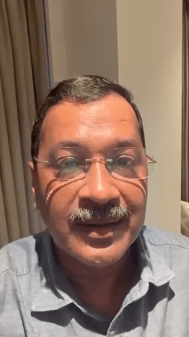 नजफगढ़: सोशल मीडिया नियमों को लेकर केजरीवाल का केंद्र पर हमला