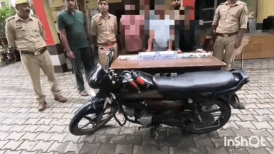 नगीना: नगीना देहात के टांडामाईदास क्षेत्र में नीला डैम के पास पुलिस मुठभेड़ में तीन अभियुक्तों को किया गया गिरफ्तार