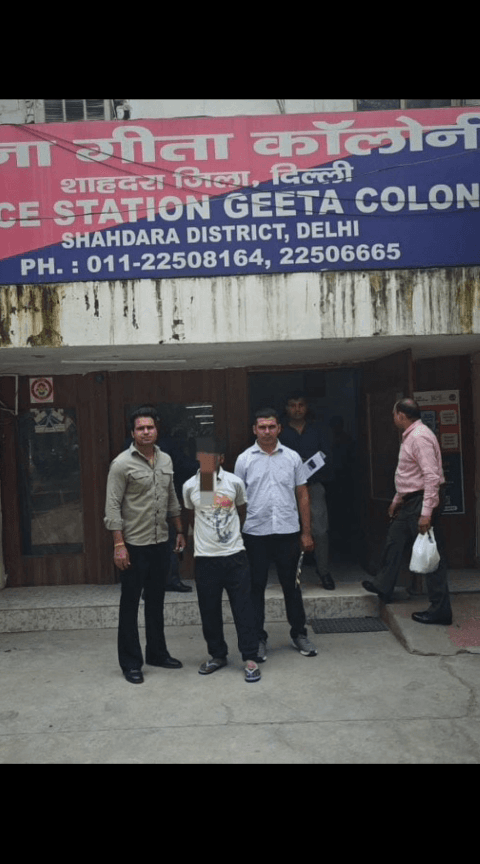 यमुना विहार: गीता कॉलोनी थाना पुलिस ने एक बदमाश को किया गिरफ्तार