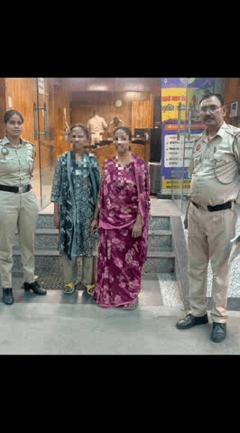 यमुना विहार: फर्श बाजार थाना पुलिस ने गुजरात से लापता लड़की को बरामद किया