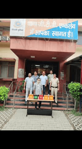 यमुना विहार: जीटीबी एनक्लेव थाना पुलिस ने बैटरी चोर को किया गिरफ्तार