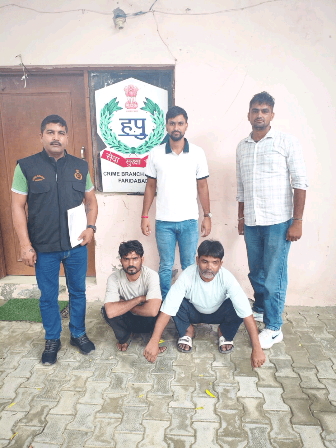 फरीदाबाद: फरीदाबाद के पल्ला में घर से चोरी, 2 आरोपी गिरफ्तार; ₹6.80 लाख बरामद