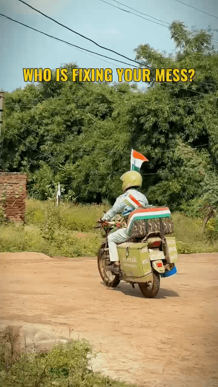 अगर कोई अजनबी आपके मोहल्ले की गंदगी साफ कर रहा है, तो ये आपके लिए सम्मान की नहीं... शर्म की बात होनी चाहिए! 🇮🇳
#cleanindiamission #civicduty