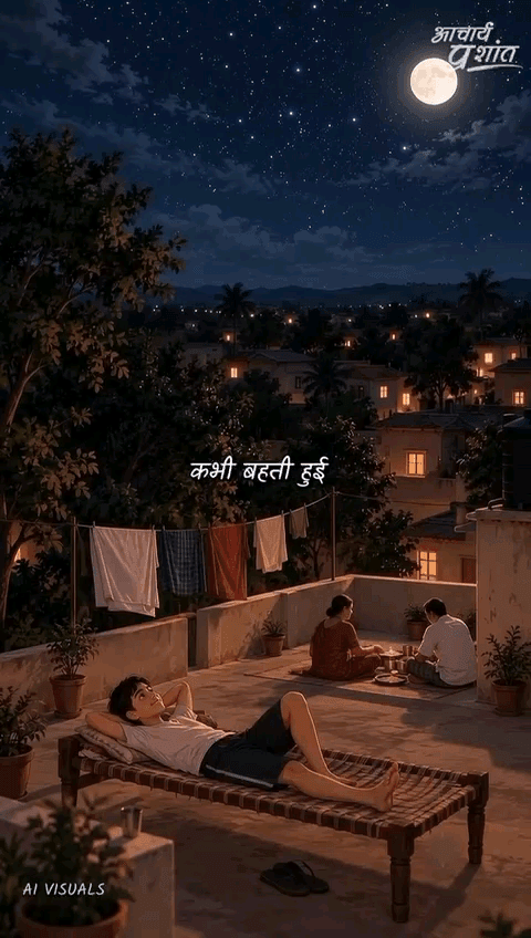खुली छतों से कुछ रिश्ता बचाकर रखा है या बस अब AC है?