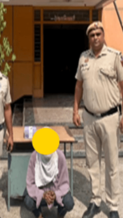 नरेला औद्योगिक क्षेत्र में एक आरोपी गिरफ्तार, देशी पिस्तौल और 2 जिंदा कारतूस बरामद