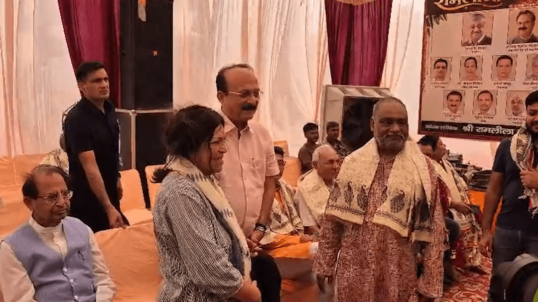 मंत्री आशीष सूद की मौजूदगी में जनकपुरी दशहरा ग्राउंड में भूमि पूजन संपन्न