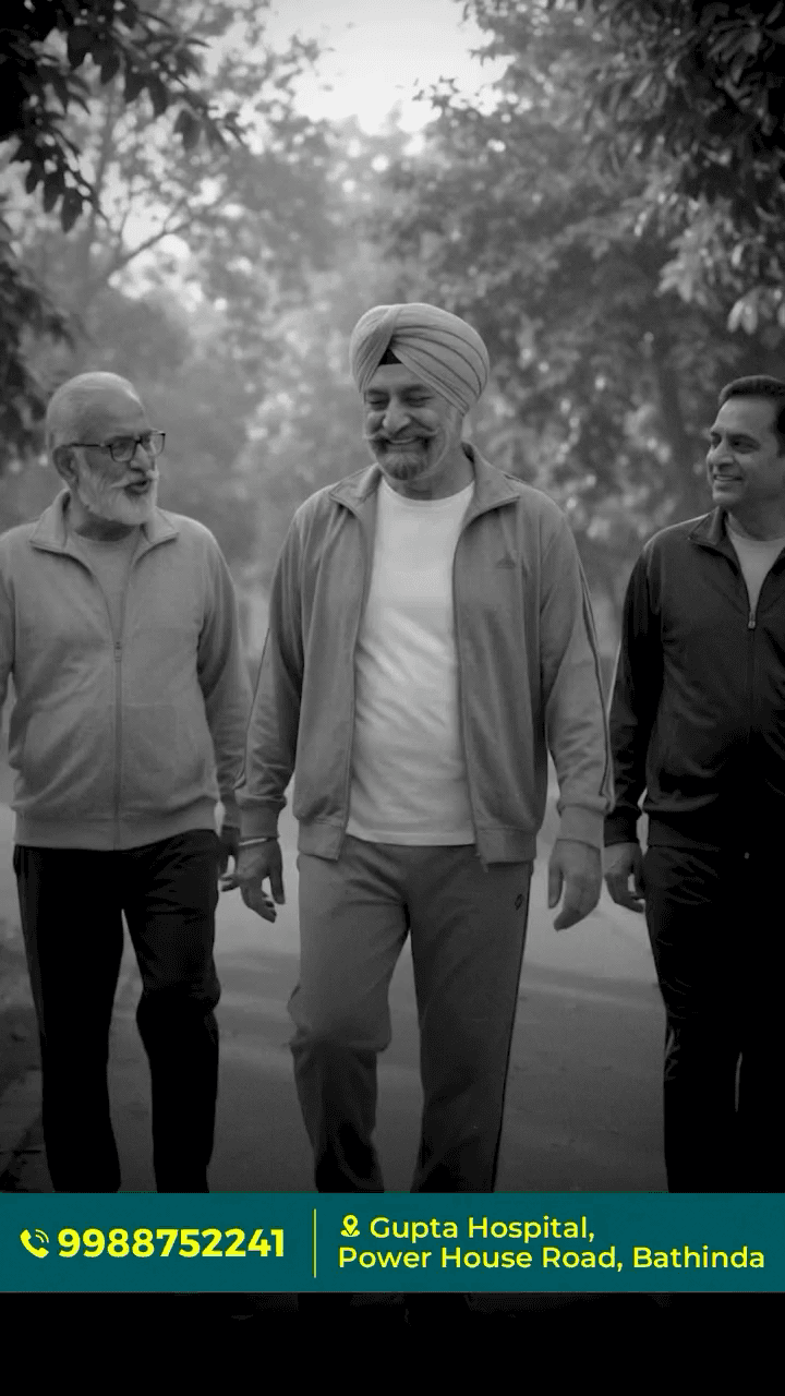 🦿 Knee replacement, powered by precision—experience robotic-assisted knee surgery with VELYS at Gupta Hospital, Bathinda.