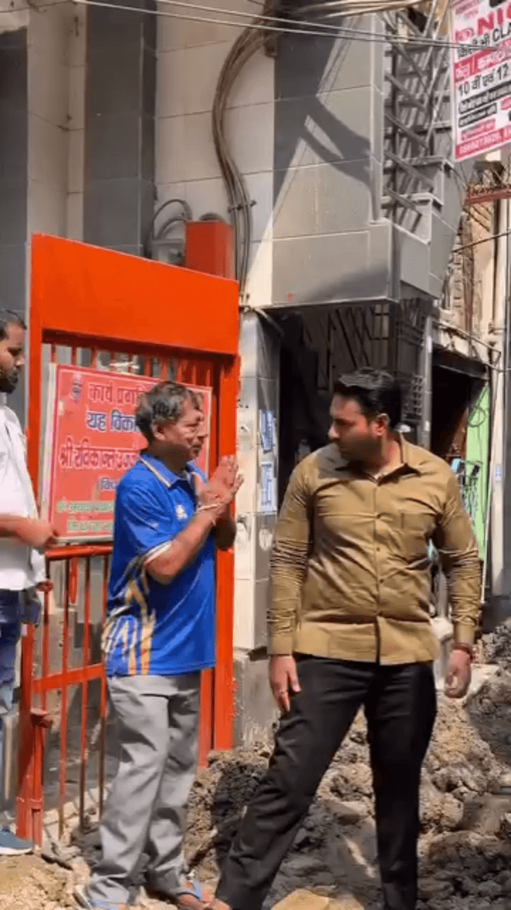 त्रिलोकपुरी में सीवर समस्या पर विधायक रविकांत उज्जैनवाल ने किया निरीक्षण, काम में तेजी के दिए निर्देश