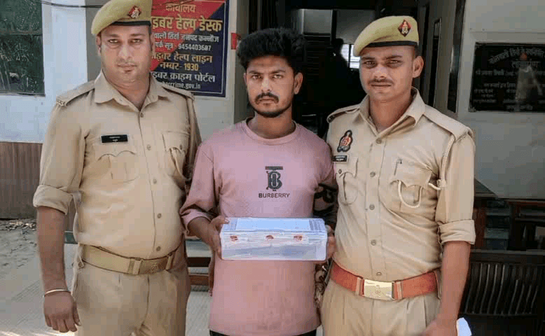 तिर्वा: किनौरा के पास युवक को तमंचा और कारतूस के साथ किया गया गिरफ्तार