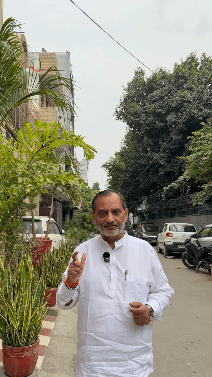 यमुना विहार: राहुल गांधी, अरविंद केजरीवाल और CJP पर बरसे भाजपा विधायक अजय महावर