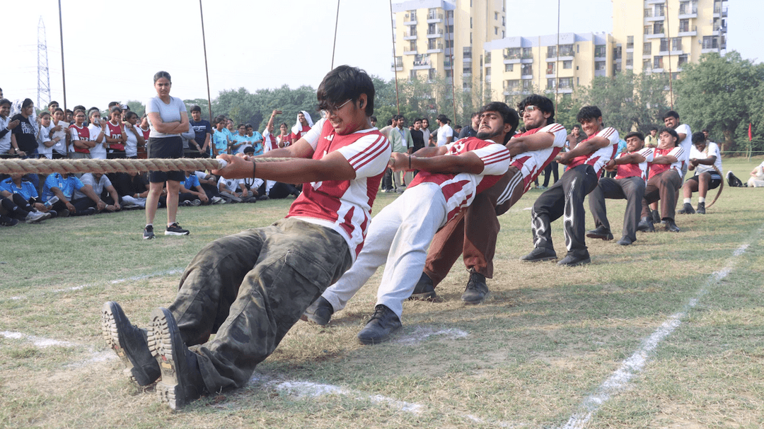 IP यूनिवर्सिटी के 21वें खेल महोत्सव का उद्घाटन मेजर ध्यान स्पोर्ट्स यूनिवर्सिटी मेरठ के कुलपति जनरल दीप ने किया