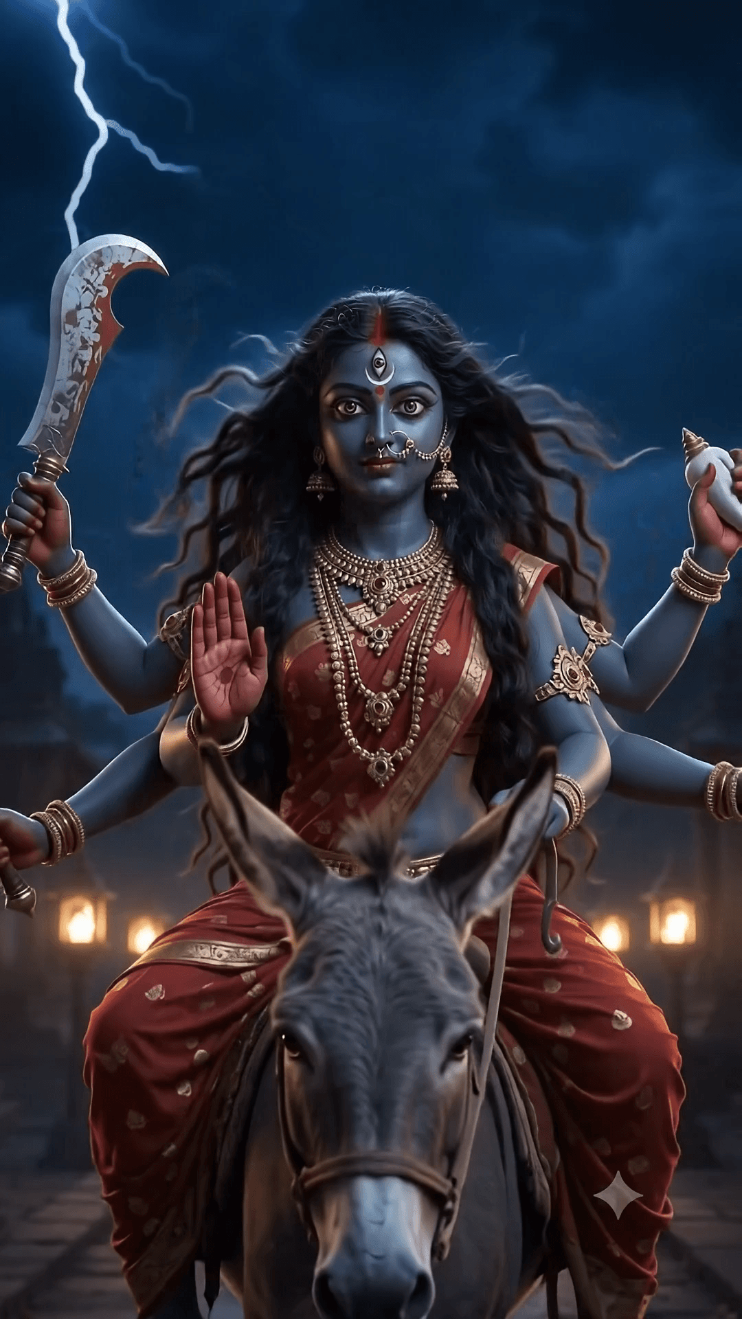 🌑 Day 7 — माँ कालरात्रि #9RoopMataRani
सातवें दिन माँ कालरात्रि का दिव्य और शक्तिशाली स्वरूप 🙏⚡ माँ कालरात्रि सभी नक