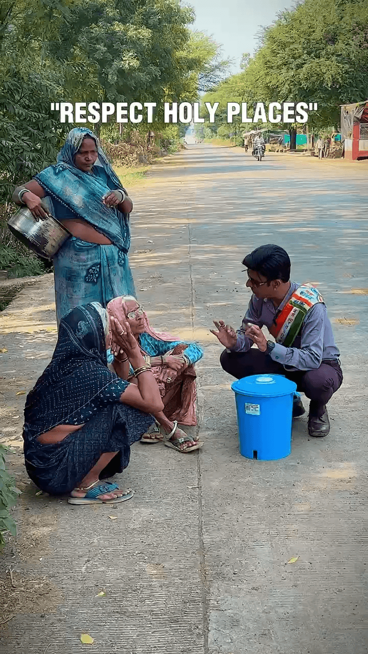 पूजा कीजिए, परंतु उस प्लास्टिक के आवरण को मोड़कर अपने साथ वापस लाइए ताकि हमारे पावन स्थल स्वच्छ रह सकें! 🇮🇳
#cleanindiamission #vishnubhartesh