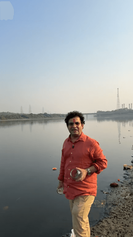 पटपड़गंज विधायक रविंद्र सिंह नेगी ने यमुना को साफ करने का दावा किया, विपक्ष को दिया चैलेंज