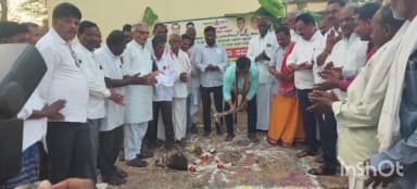 ಹಾನಗಲ್: ಅಡೂರ ಗ್ರಾಮದಲ್ಲಿ ನಡೆದ ಪ್ರಾಥಮಿಕ ಕೃಷಿಪತ್ತಿನ ಸಹಕಾರಿ ಸಂಘದ ಭೂಮಿ ಪೂಜೆ