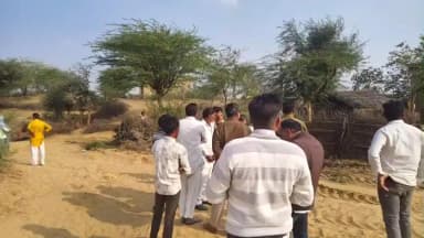 श्रीडूंगरगढ़: बिग्गा गांव में गोचर भूमि से अतिक्रमण के खिलाफ प्रशासन ने की कार्रवाई, पुलिस भी मौजूद