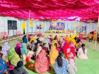 किरनापुर: ग्राम भानेगांव में राम मंदिर प्राण प्रतिष्ठा के दो वर्ष पूर्ण होने पर आस्था और संस्कृति का भव्य आयोजन