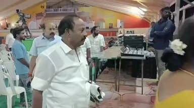 மதுராந்தகம்: மதுராந்தகத்தில் தேசிய ஜனநாயக கூட்டணி கட்சி தலைவர்கள் பங்கேற்கும் பொதுக்கூட்டம் நடைபெற உள்ள இடத்தில் முன்னாள் அமைச்சர் பா.வளர்மதி நேரில் ஆய்வு செய்தார்