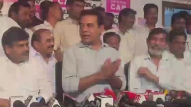 సిరిసిల్ల: సిరిసిల్లలో బిఆర్ఎస్ భవన్ లో మీడియాతో మాట్లాడిన బిఆర్ఎస్ వర్కింగ్ ప్రెసిడెంట్ కేటీఆర్