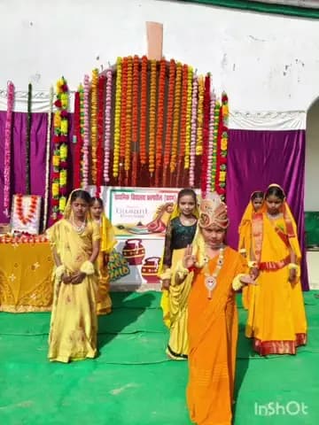 खेरागढ़: प्राथमिक विद्यालय कागरौल प्रथम में बसंत पंचमी की धूम, विद्यार्थियों ने प्रस्तुत किए रंगारंग कार्यक्रम
