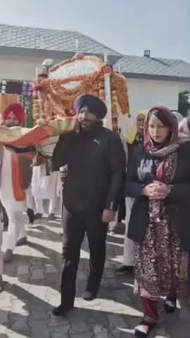 नालागढ़: बसंत पंचमी के उपलक्ष्य में नगर कीर्तन का आयोजन