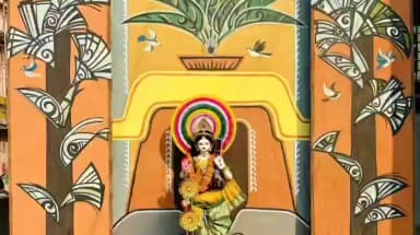 বারুইপুর: বারুইপুর পদ্মপুকুর কলরবের ৬৬ তম সরস্বতী পূজা