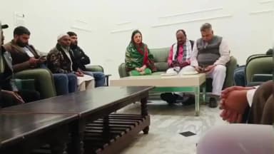 सहावर: सपा प्रवक्ता जाहिदा सुल्तान के आवास पर पहुंचे सपा सांसद देवेश शाक्य, आगामी चुनाव पर हुई चर्चा