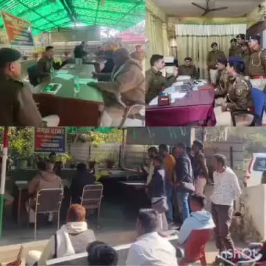 फुलवारी: बेऊर थाना परिसर में पटना पश्चिमी सिटी एसपी भानु प्रताप सिंह ने लगाया जनता दरबार