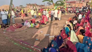 नासरीगंज: महादेवां गांव में राह बाबा पूजा गहरी श्रद्धा एवं आस्था के साथ मनाई गई