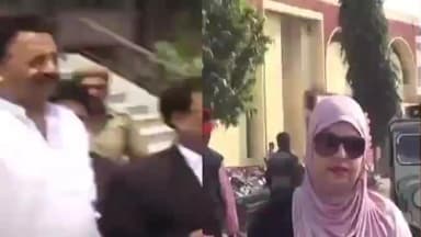 मुहम्मदाबाद: गाजीपुर में 50 हजार के इनामिया अफ्सा अंसारी की तलाश में सांसद अफजाल अंसारी का काफिला रोका गया, पुलिस-सांसद आमने-सामने