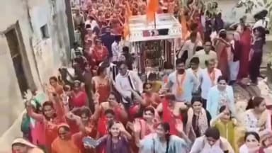 झौथरी: झलाप मण्डल में विराट हिन्दू सम्मेलन का भव्य आयोजन, देश की एकता व सनातन संस्कृति का दिया गया संदेश